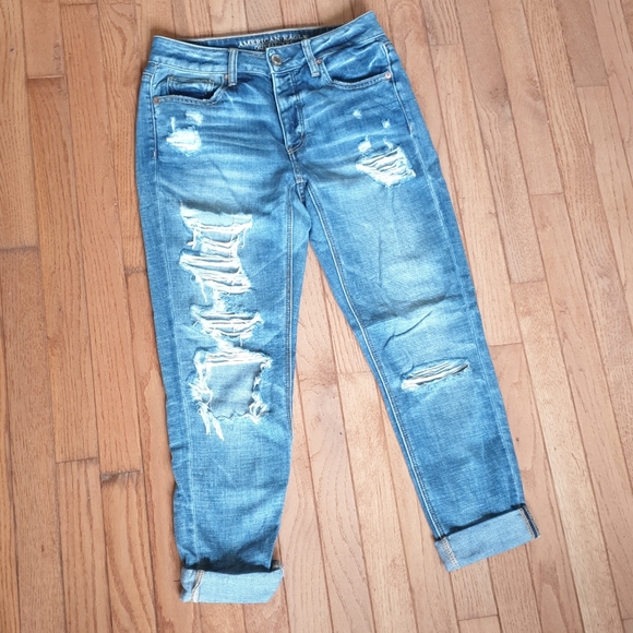 Destroyed American Eagle jeans - Picture 3 of 4